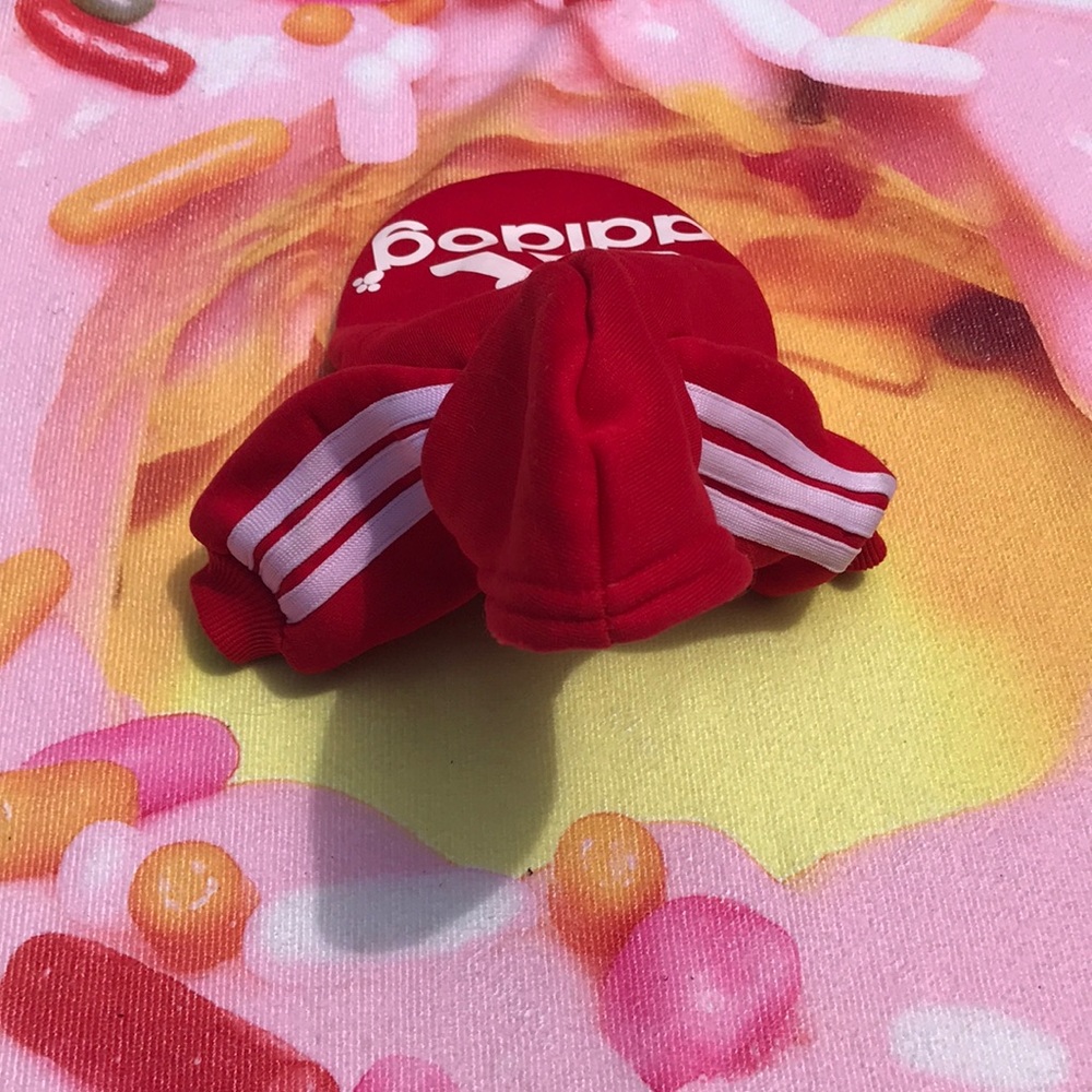 Small Adidog 🐶 Adidas dog hoodie - Picture 4 of 6